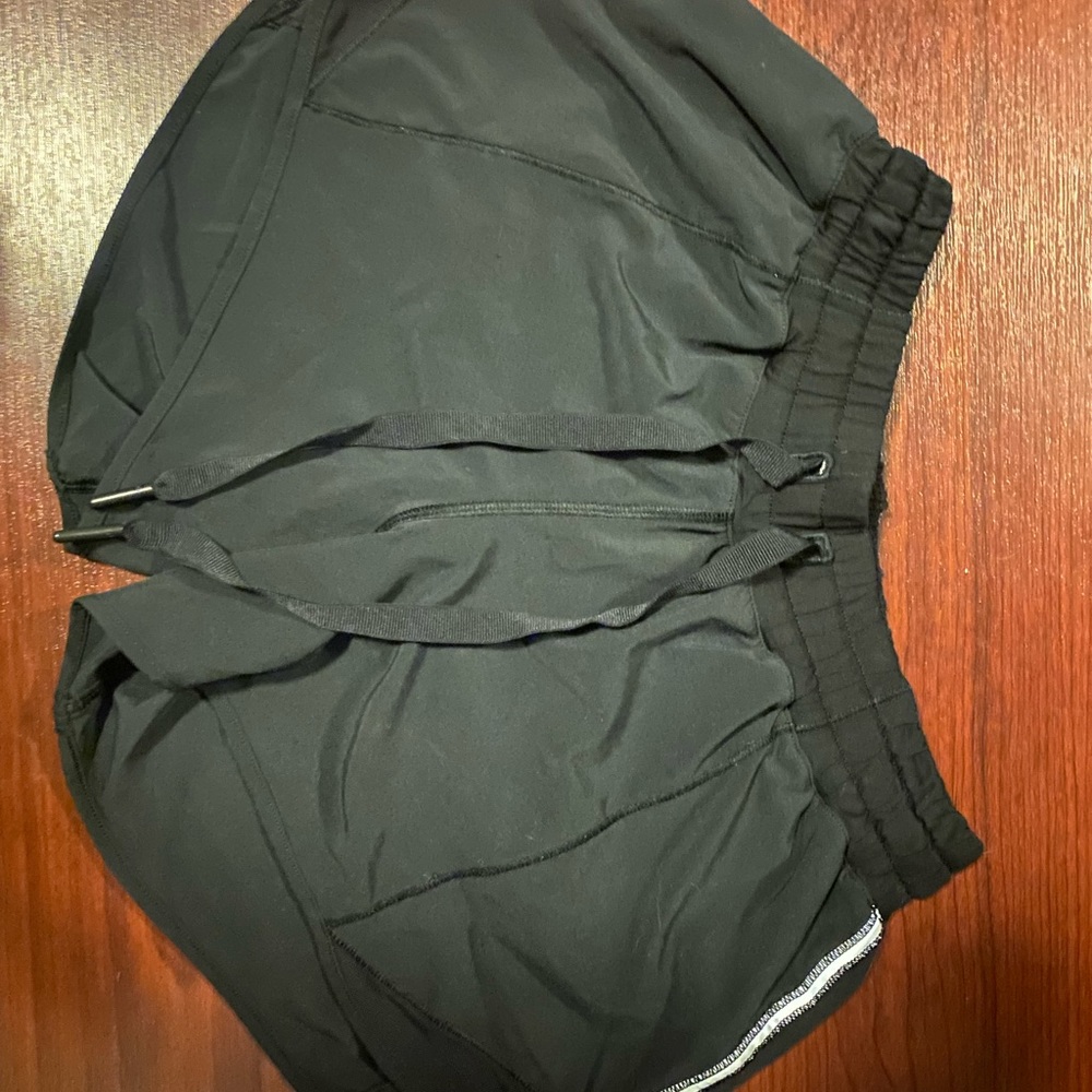 Lululemon tie running shorts